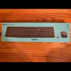 Logitech MK235 wireless keyboard and mouse